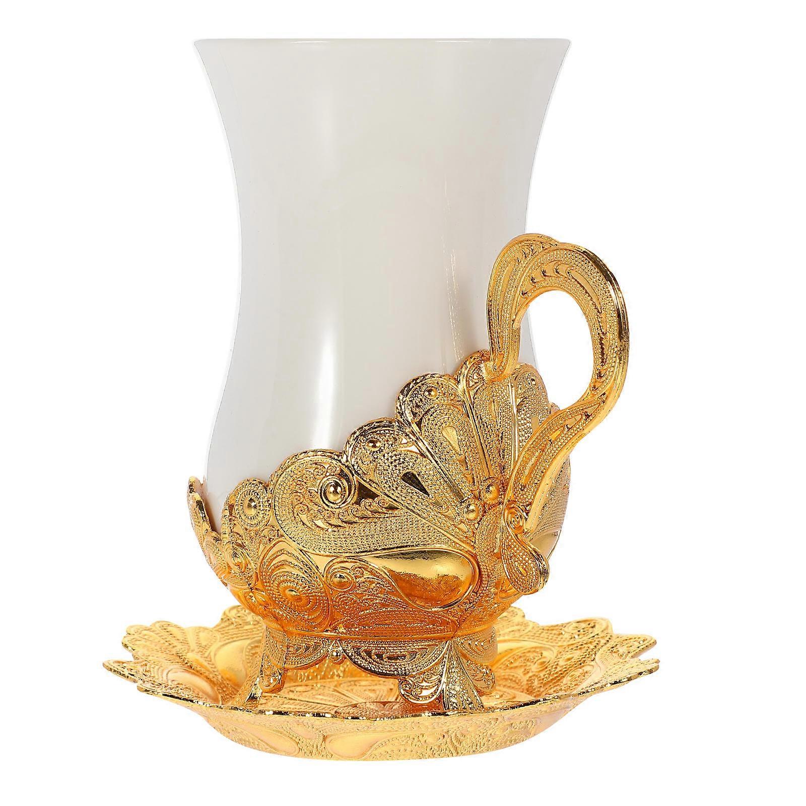 Coffee Cup Saucer Coffee Cup Ceramic Coaster for 1Set