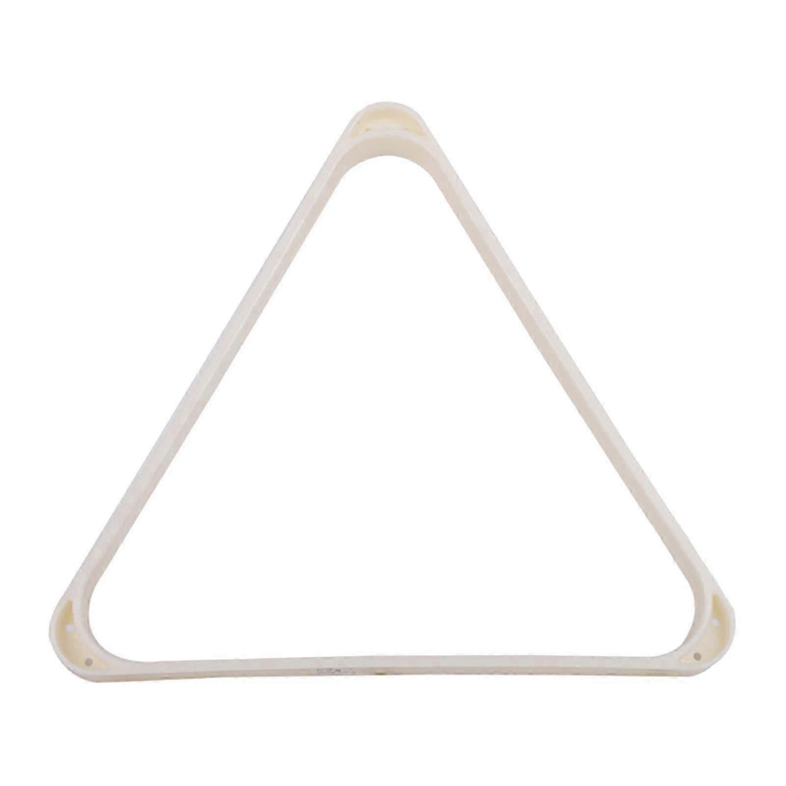Pool Table Triangle Ball Rack White for Billiard Room Indoor Game Pool Balls