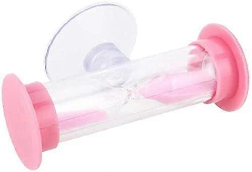 Shower Timer 3 Minute Bathroom Sand Timer with Suction Cup Waterproof Colourful Sand Clock