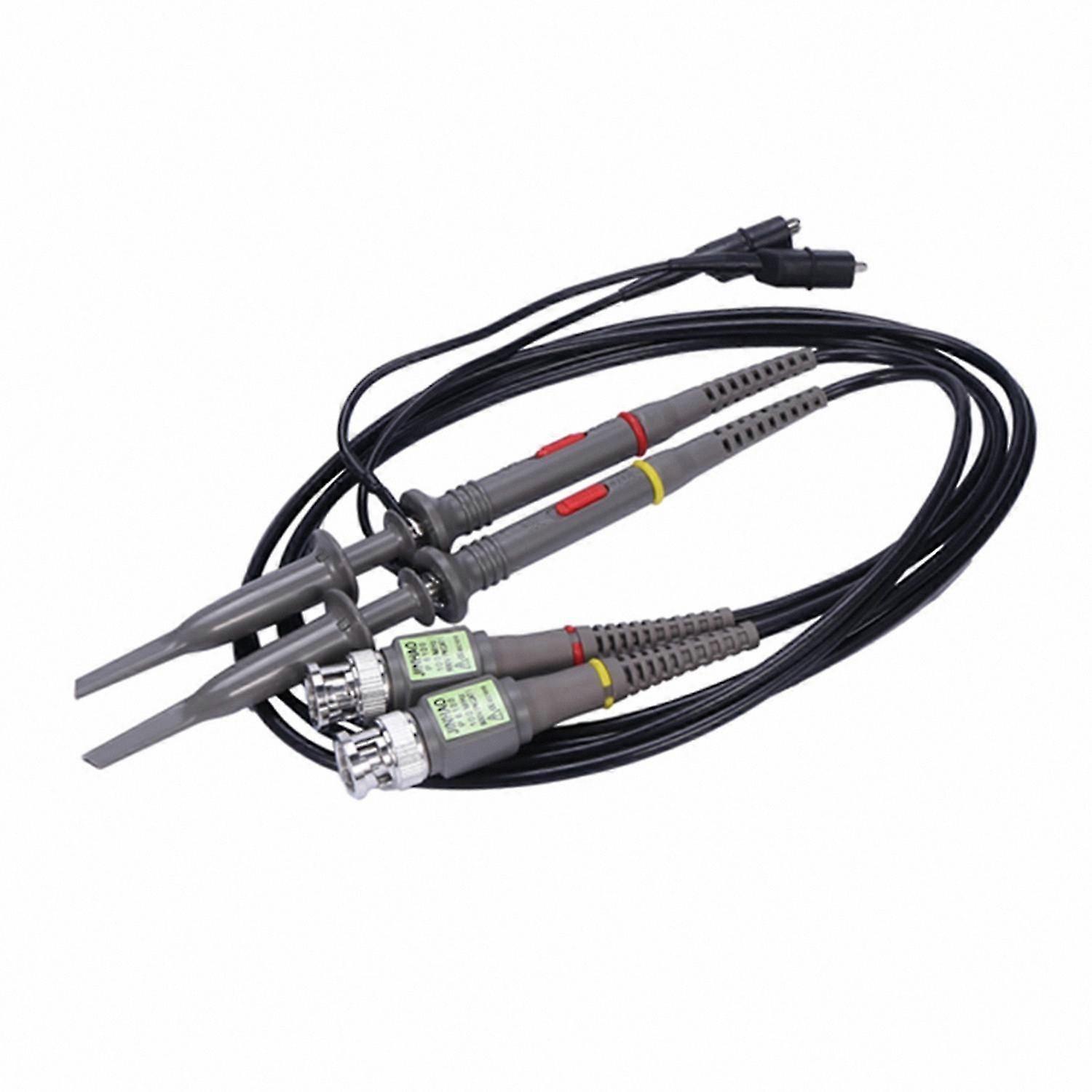 2-Pack 100 MHz Oscilloscope Probe with Switchable 10:1 and 1:1 Ratio