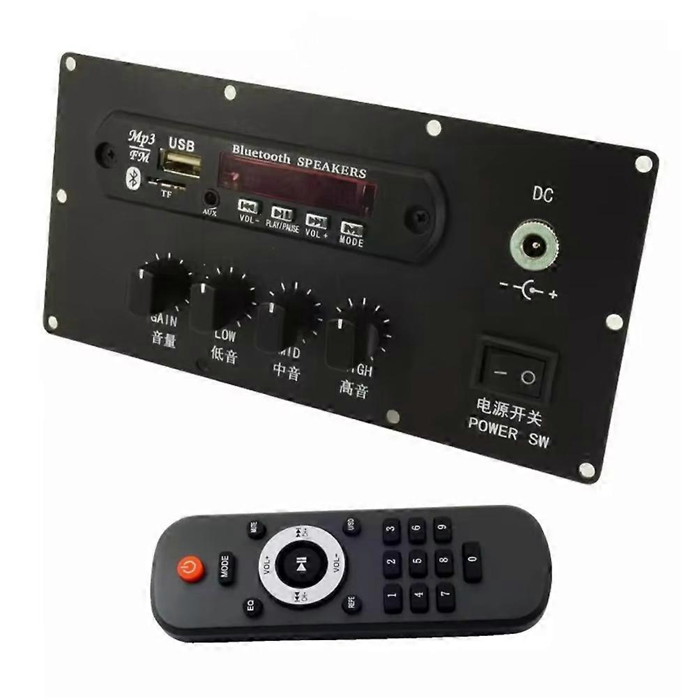 Preamplifier Tone Board Bluetooth Speaker MP3 Audio Modification Amplifier Board Control Panel DC9-29V Power Supply