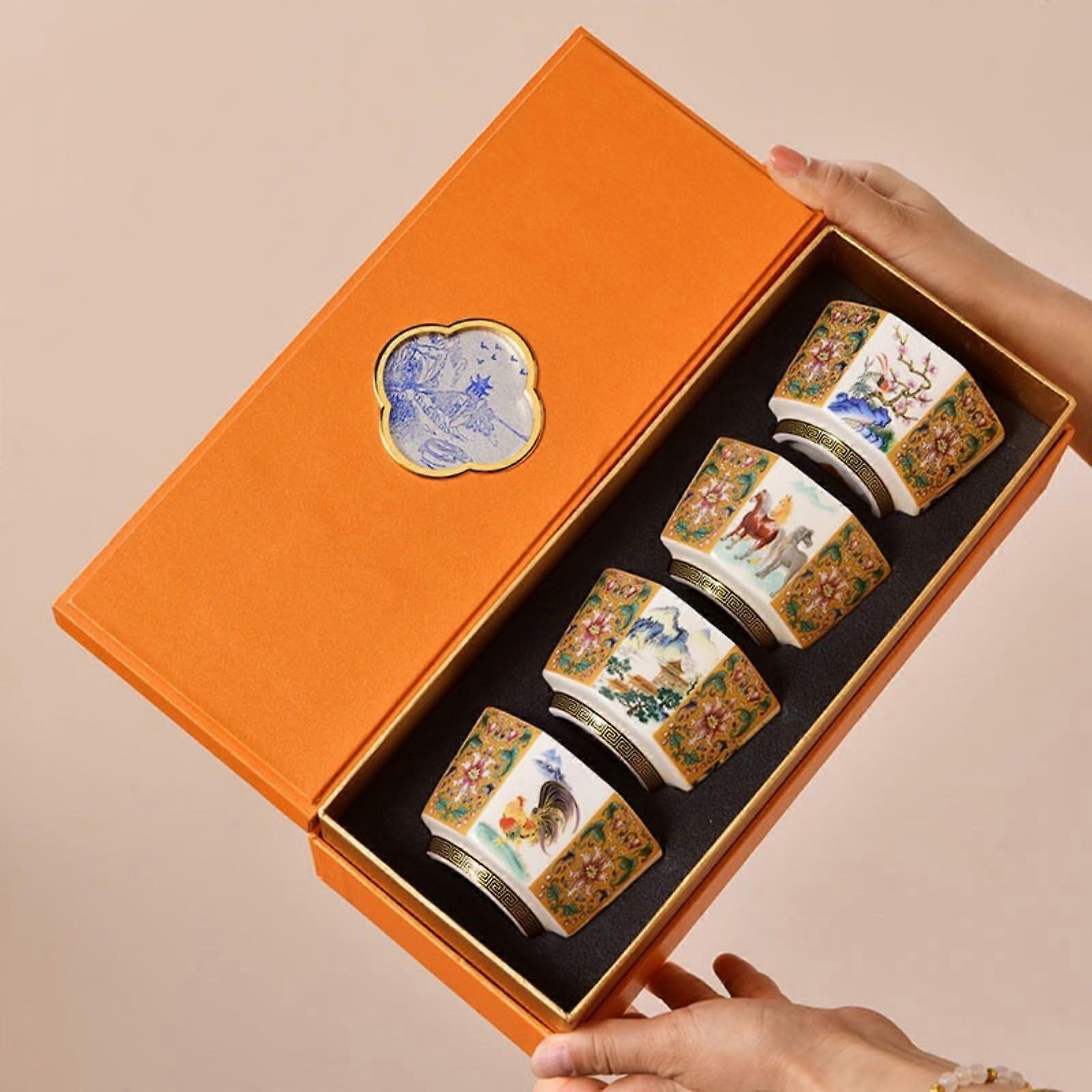 Master's Cup Ceramic Tea Set with Elegant Timeless Design for Home and Office