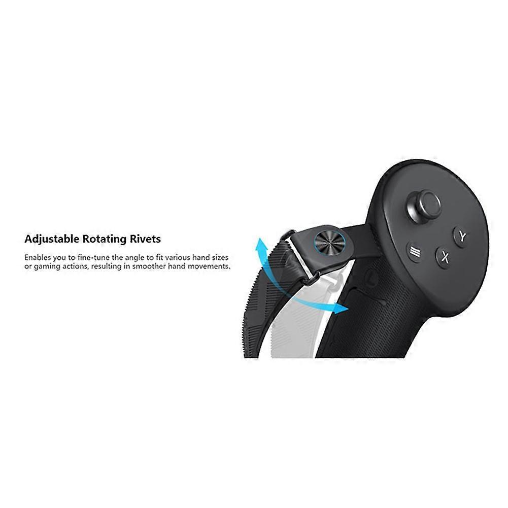 Silicone Protective Cover with Knuckle Strap for Oculus Quest 3 Controller Grips Handle Protector VR Accessories