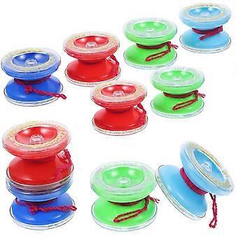 10pcs Yo-yo Balls Mini Yo-yo Toys Kids String Yoyo Playthings