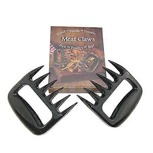 Meat Claws for Fast BBQ Shredding, Bear Paw Pulled Pork Shredder, Heat Resistant Grip, 2pc Set