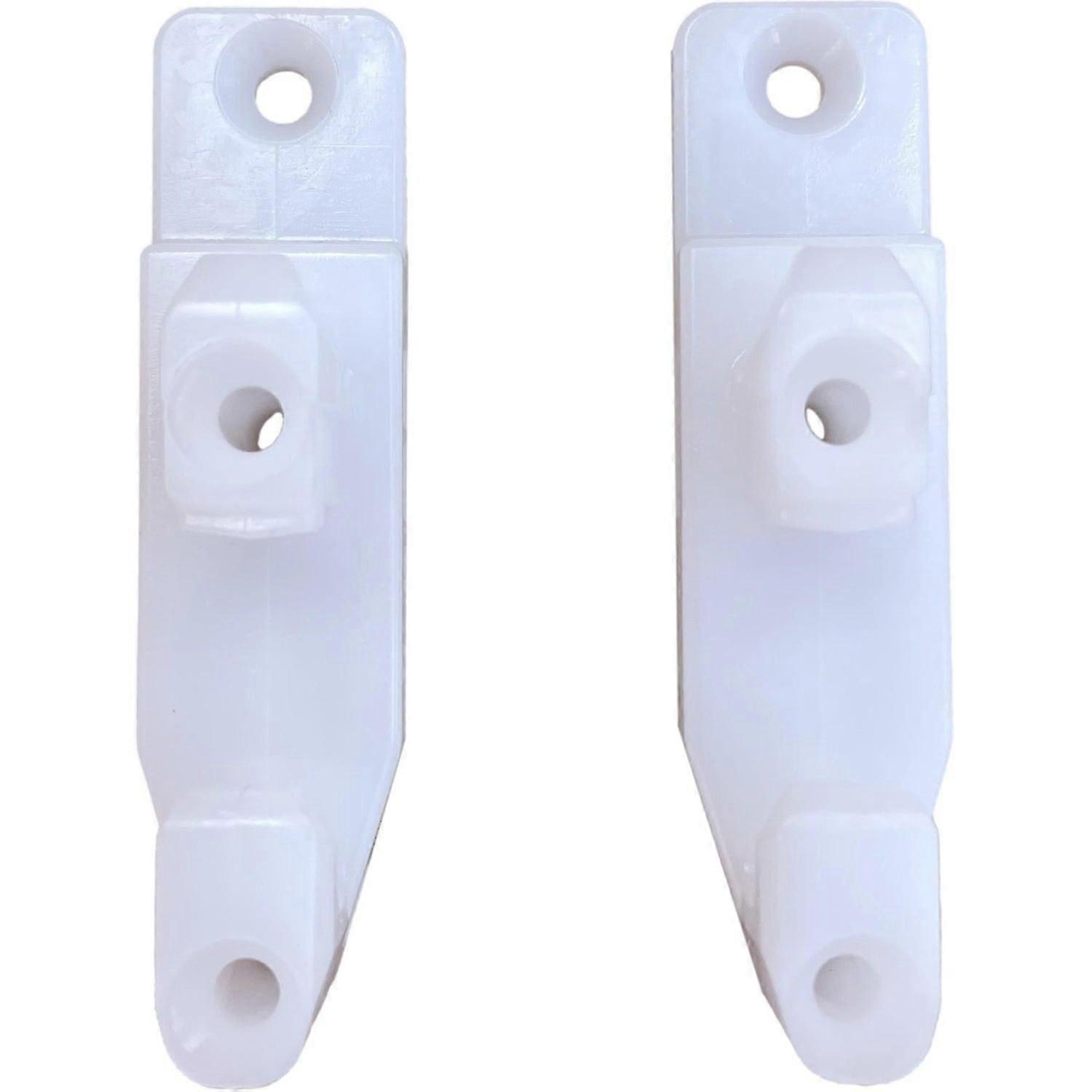 Drawer Front Connector Bracket Pair - Screw-On Design