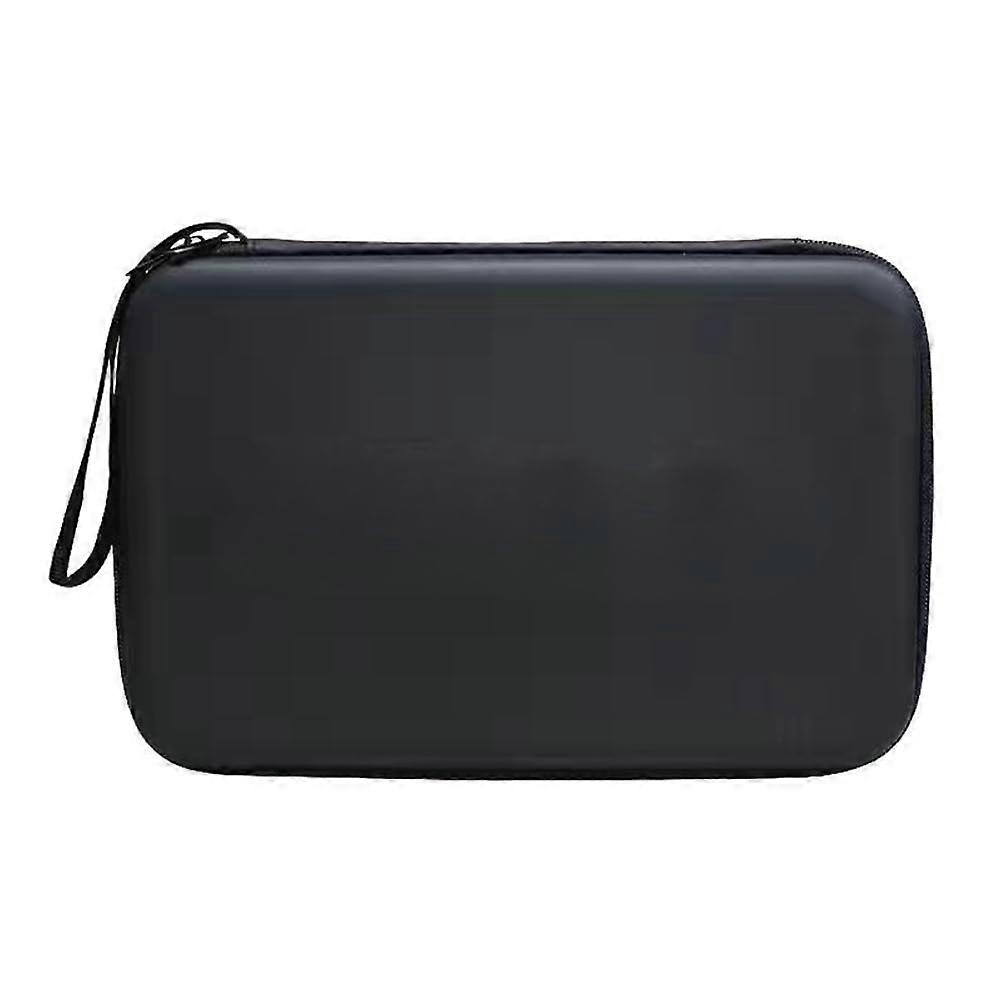 Hard Shell Table Tennis Paddle Case with ShockAbsorbing Protection and Large Capacity Storage Blue