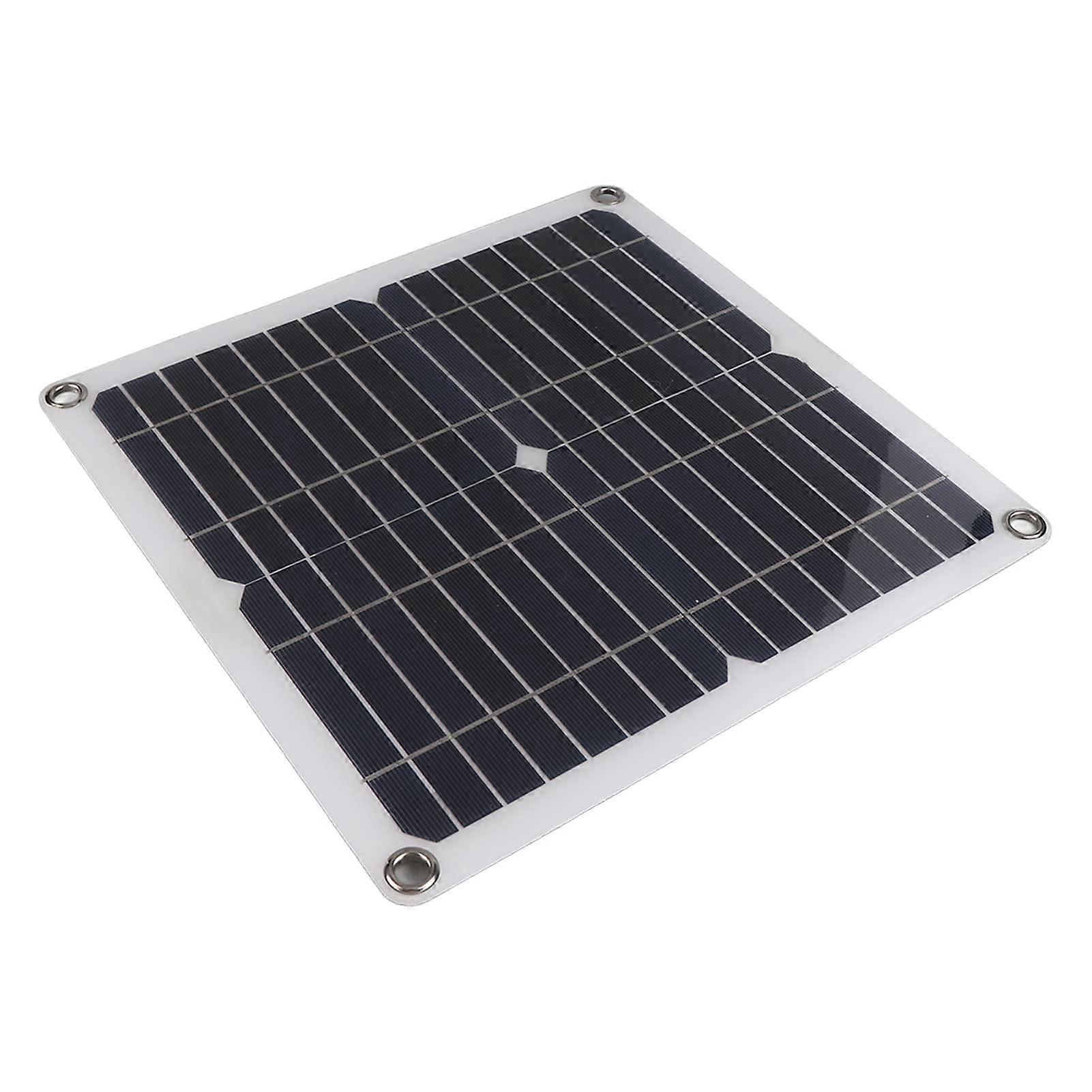 200W 12V Portable Monocrystalline Solar Panel Kit with Controller for Camping Hiking