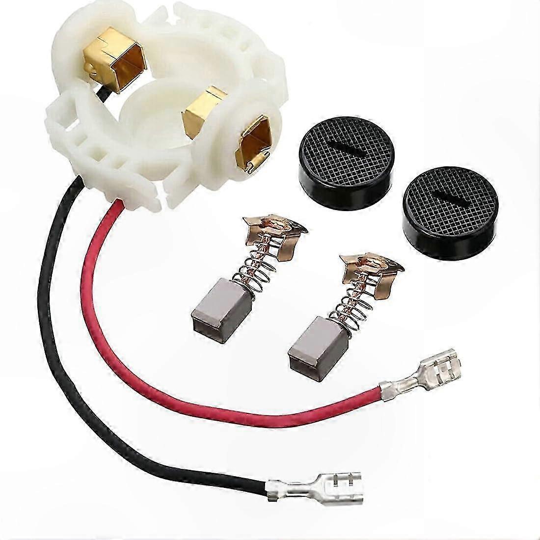 Carbon Brush Holder Assembly with Cover for Angle Grinders and Power Tools