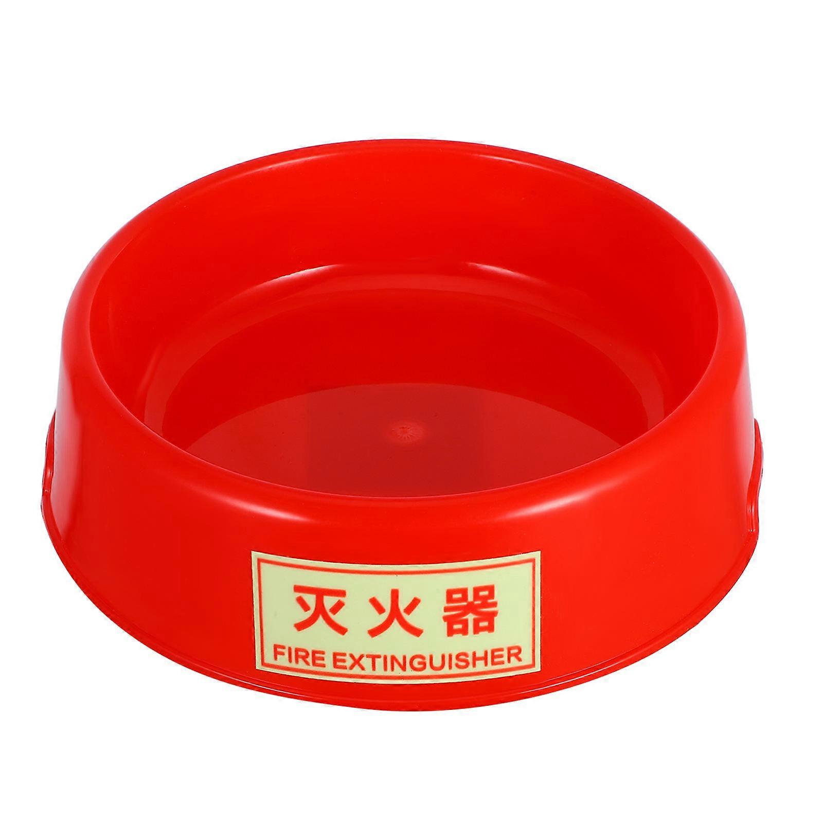 Red Fire Extinguisher Base for Extinguisher Support Plastic Holder