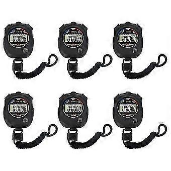 Electronic Game Stopwatch - 6Pcs Match Training Timer