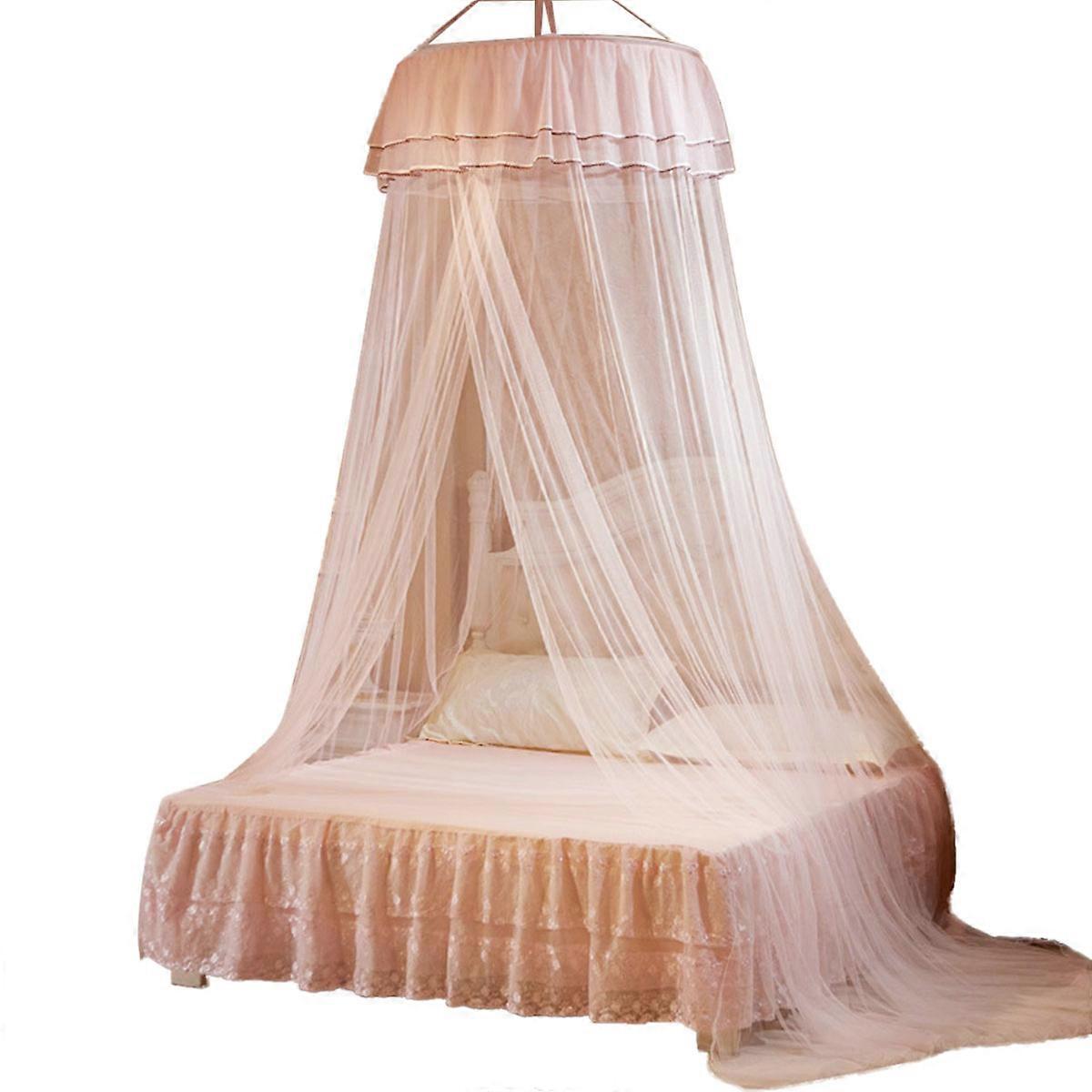 Round Bed Curtain Mosquito Net Canopy for Preventing Mosquitoes