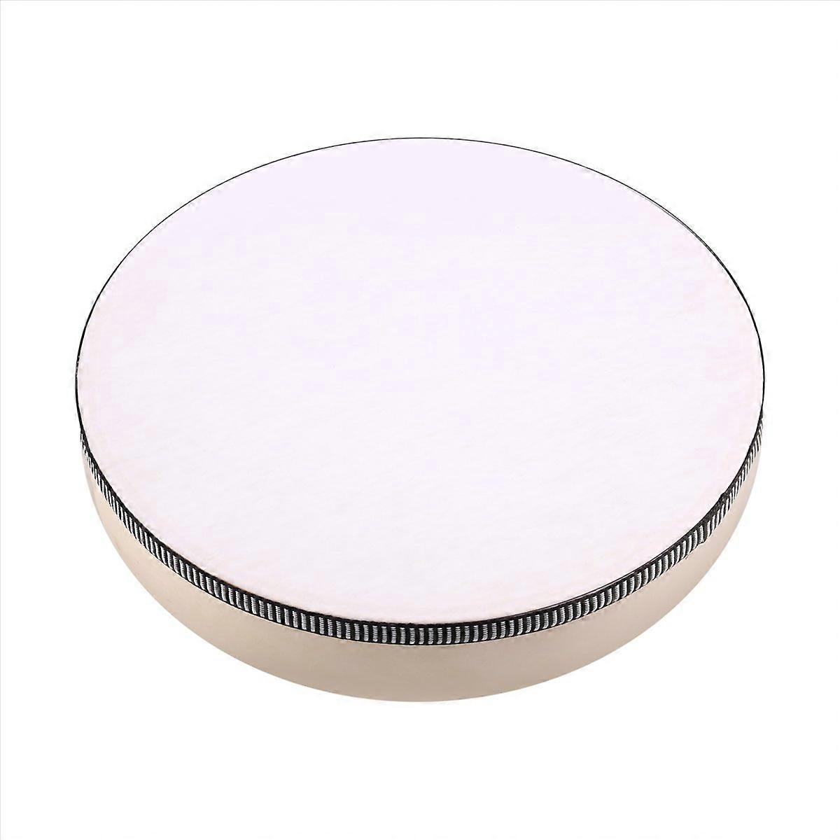 Tambor de Mão de 10 polegadas Pandeiro Metal Jingles Percussão
