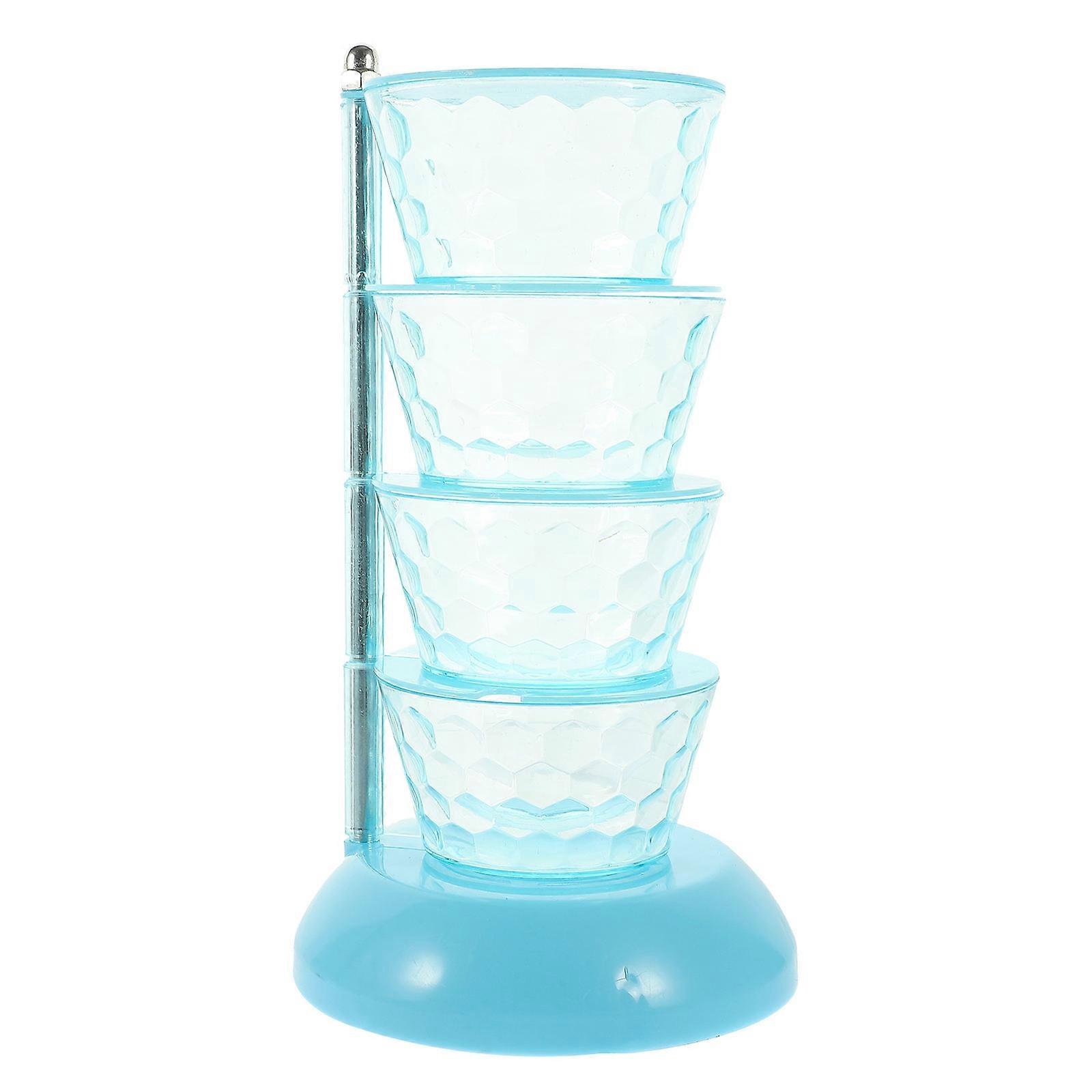 Rotating Multi-Layer Seasoning Holder Countertop Organizer for Home