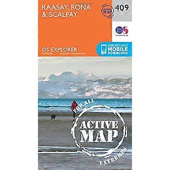 OS Explorer Karte aktiv (409) Raasay, Rona und Scalpay (OS Explorer aktive Karte)