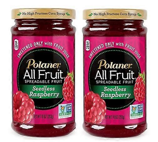 Polaner All Fruit Seedless Raspberry Spreadable Fruit 2 Pack
