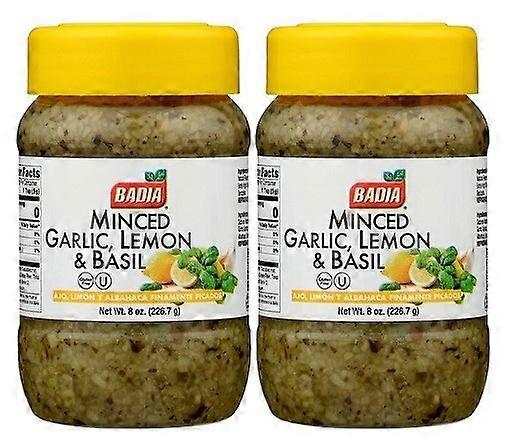 Badia Minced Garlic Lemon & Basil 2 Pack