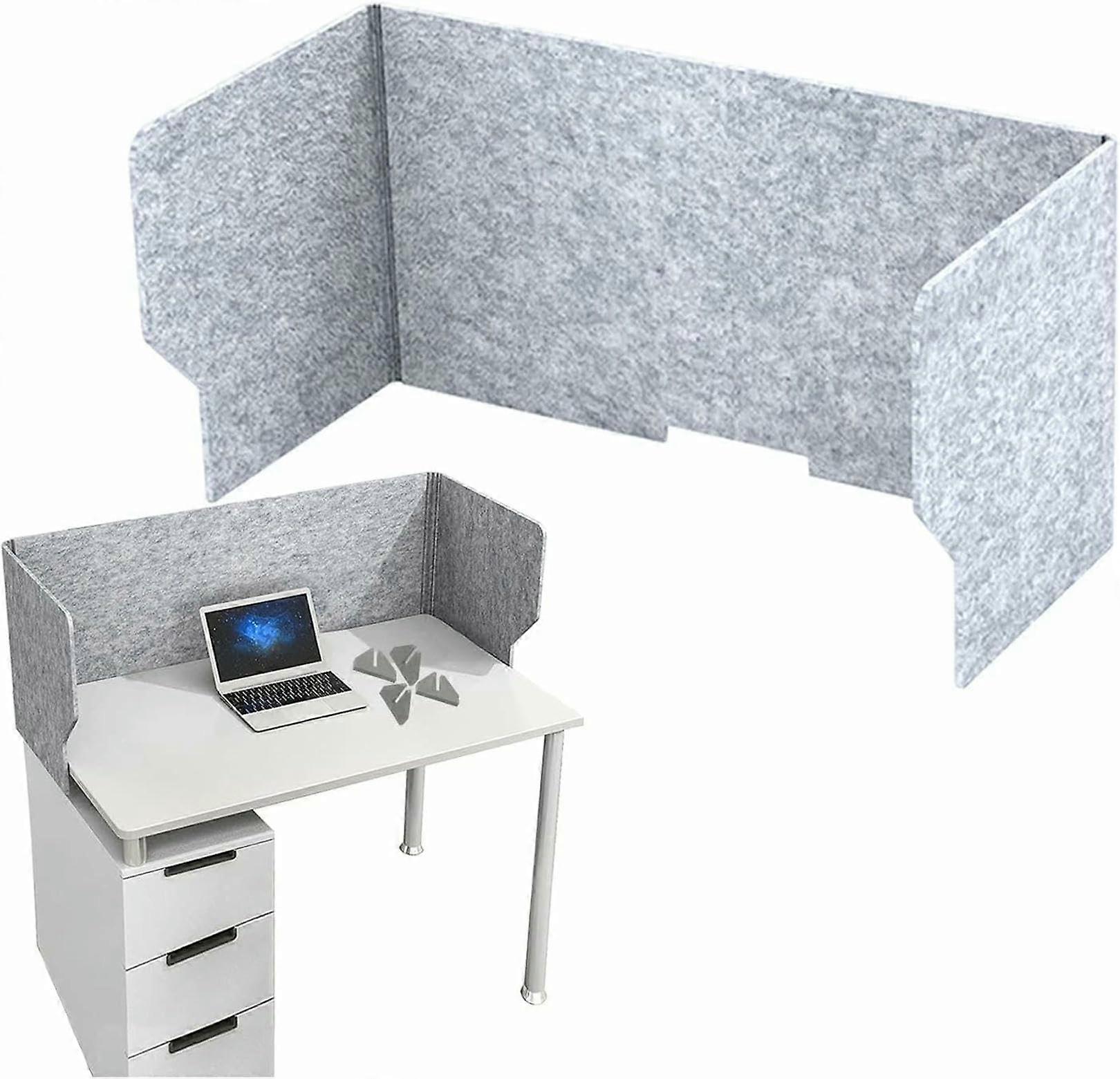 Foldable Desk Privacy Panel Office Desk Divider with Noise Reduction and Tackable Splashproof Surface