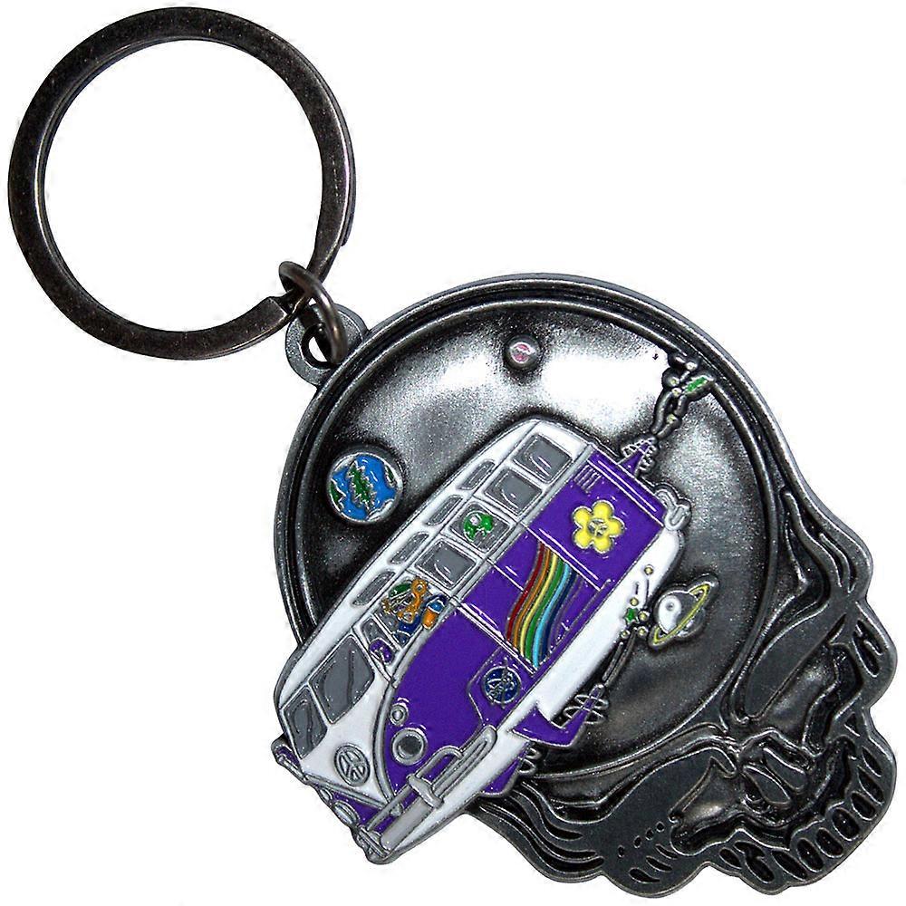 Grateful Dead Space Your Face Bus Keyring Keychain