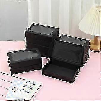 20pcs Clear Window Pastry Box Dessert Packaging