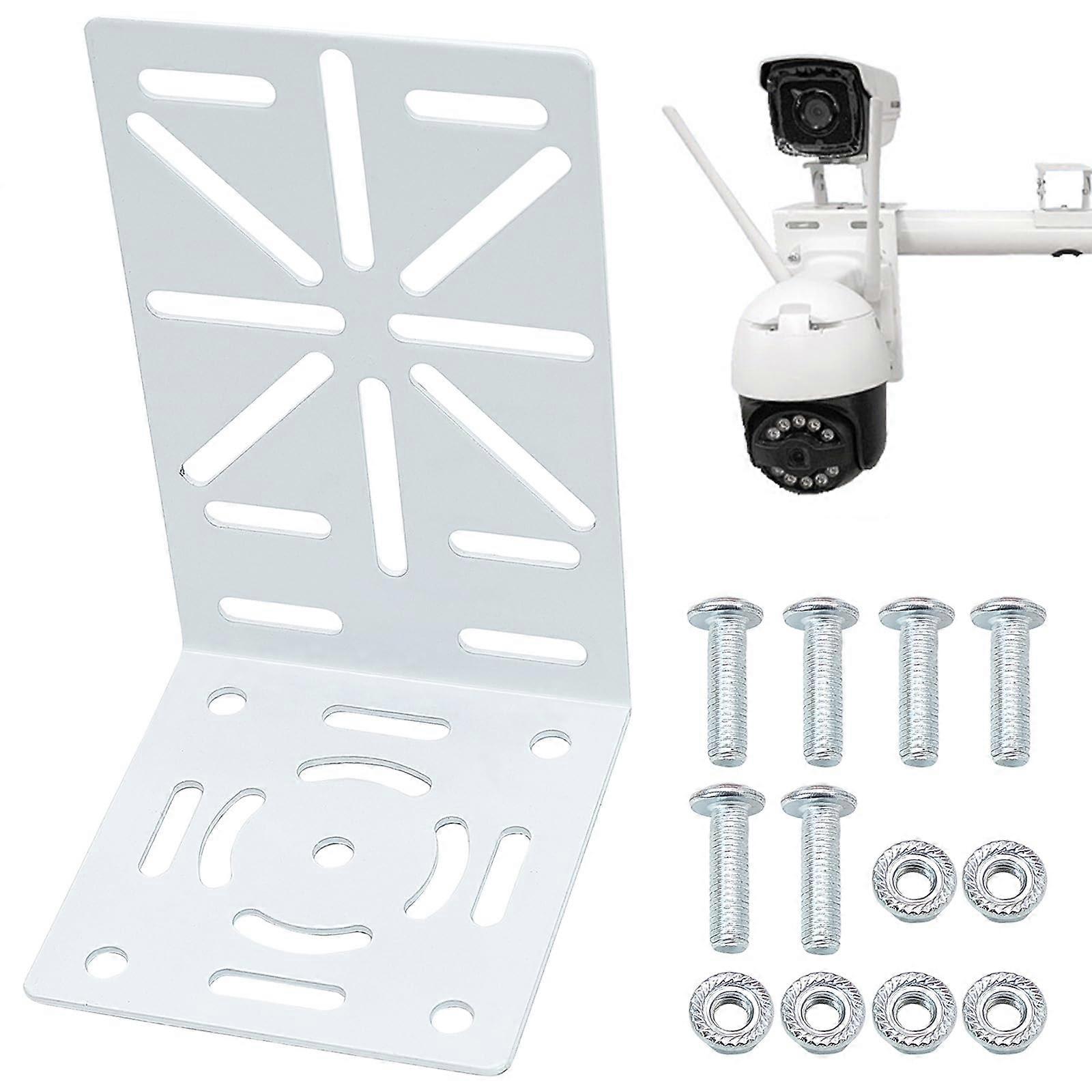 CCTV Mount Bracket LShape Security Camera Mount for PTZ Dome, Wall and Ceiling Installation