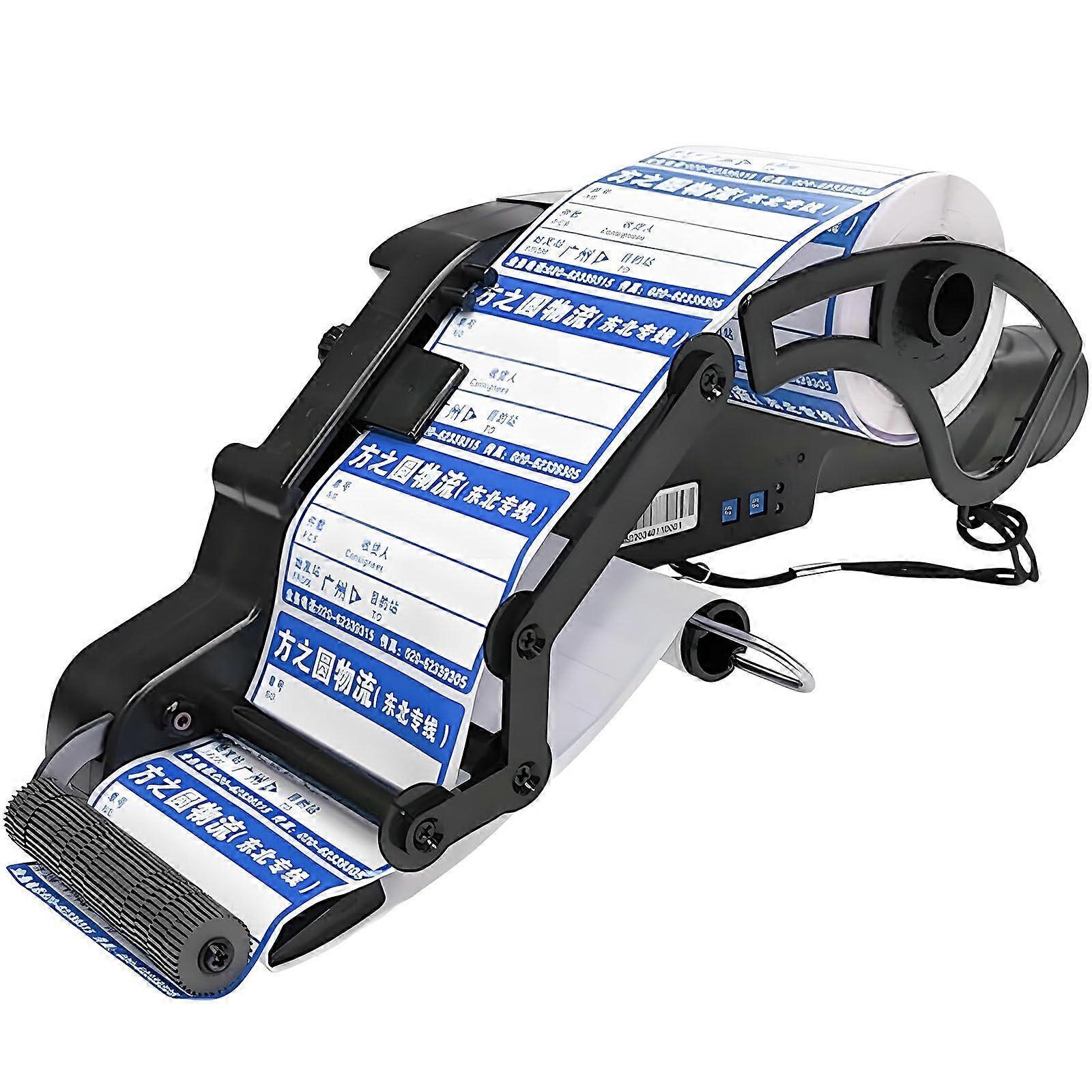 Cordless Handheld Label Applicator 40mm/80mm with Fast Automatic Labeling and Accurate Sensor Detection