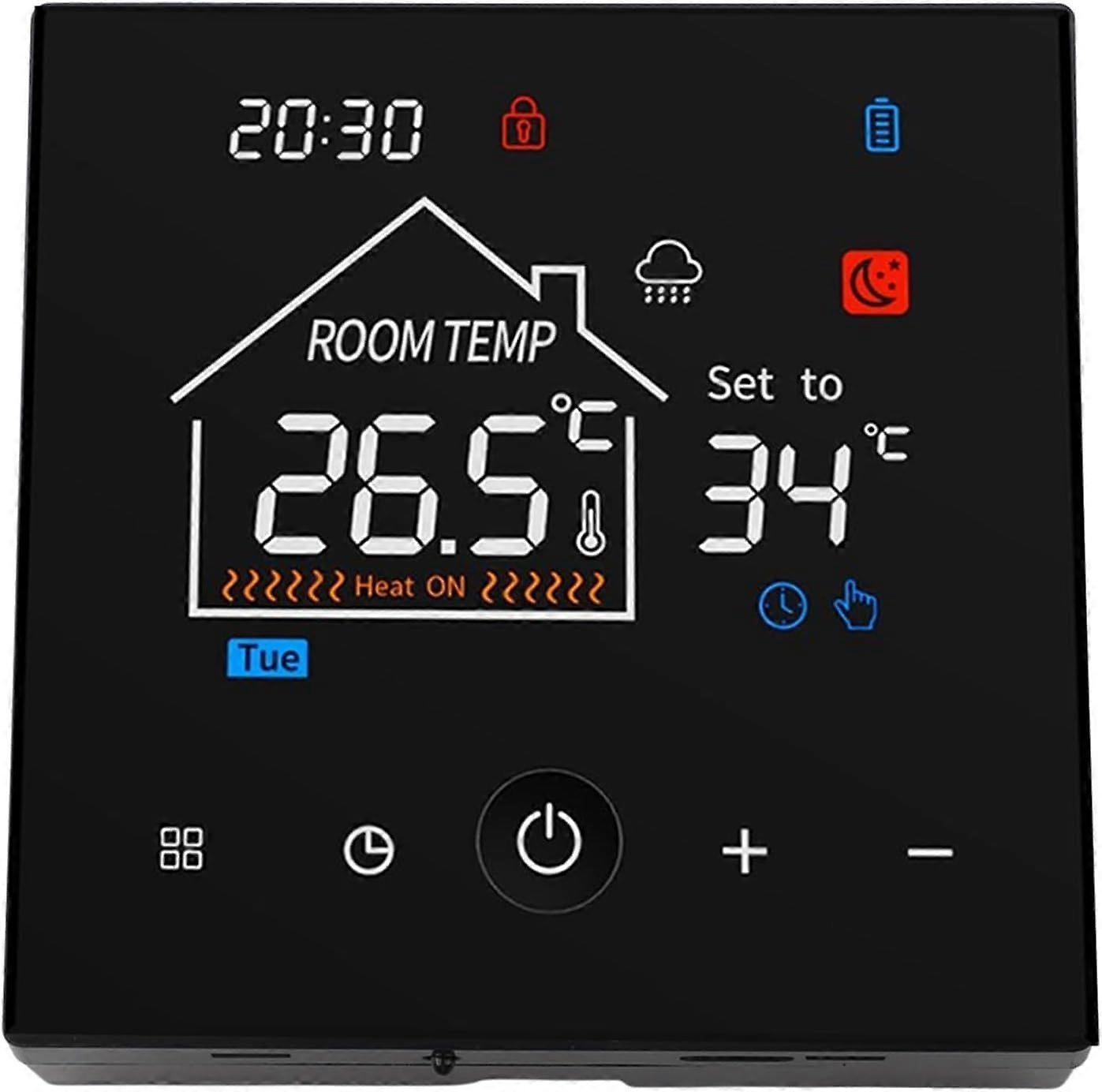 Programmable Digital LCD Thermostat Wall Mounted Boiler
