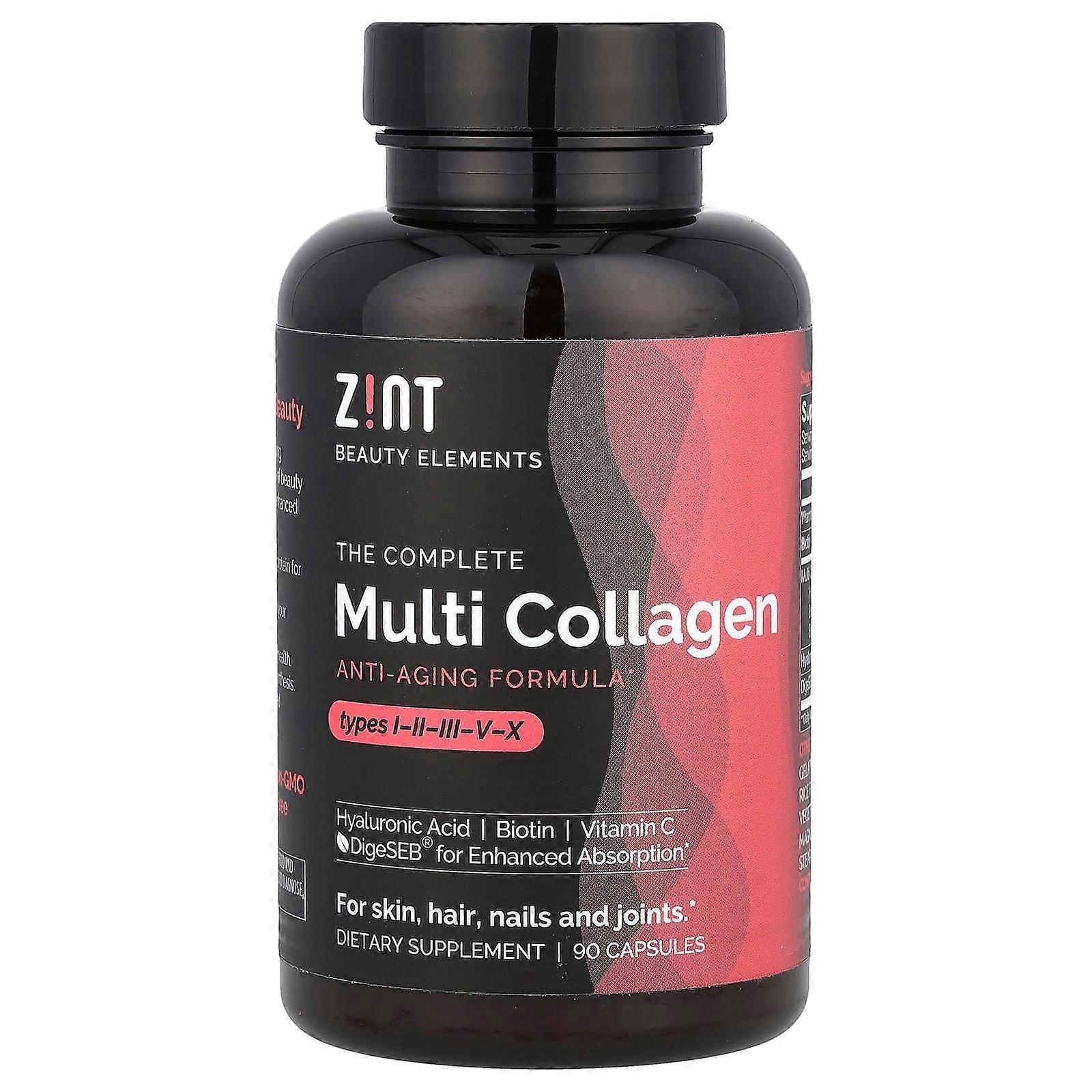 ZINT, Complete Multi Collagen Capsule, 90 Capsules