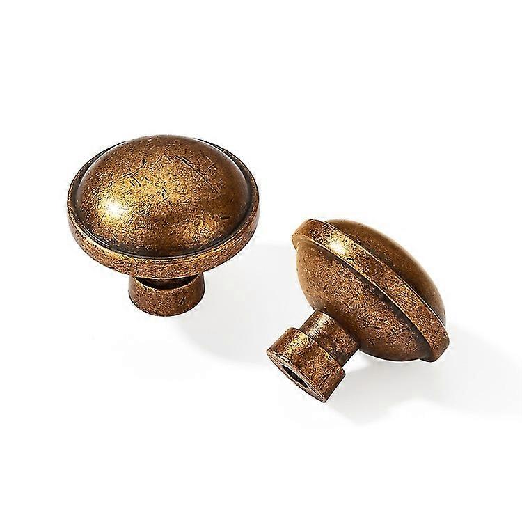 Furniture knobs in bronze, Ø32 mm, Set