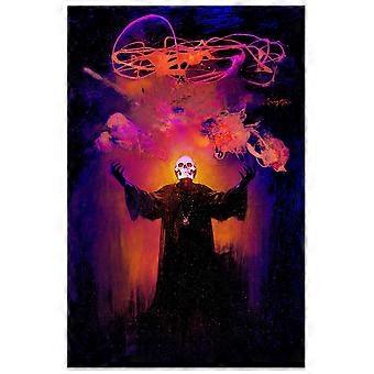 FRAZETTA - NEW DEVIL GENERATION - BLACKLIGHT Wooden Jigsaw Puzzles - 468 -A1128