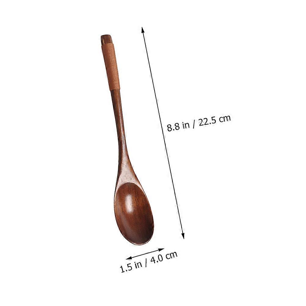 Wooden Tableware Set for Camping Including Fork Spoon Chopsticks