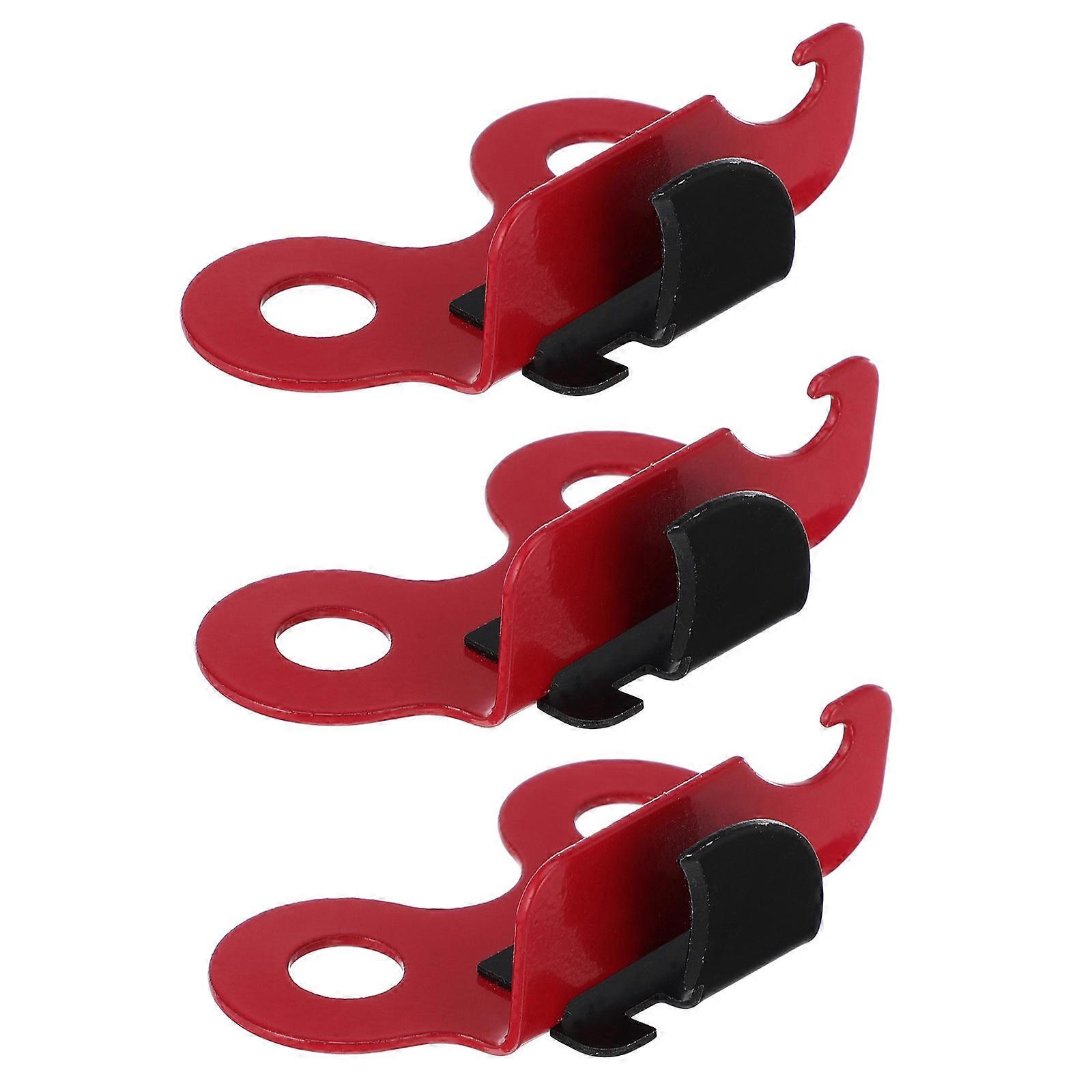 Iron Tool for Opening 3Pcs Red Lid Lifter