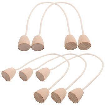 Outdoor Croquet Wickets with Wood Rope for Backyard Game 20Pcs
