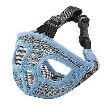 Bulldog Pet Dog Muzzles Adjustable Breathable Dog Mouth Cover Anti Bark Bite Mesh Dogs Mouth Muzzle Mask For French Bulldog Pug 2025 D3