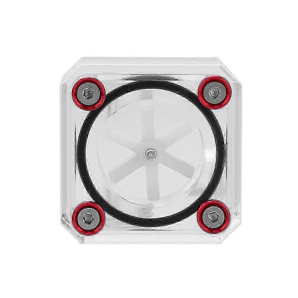 G1/4 Threaded Computer Water Cooling System Flow Meter Indicator Acrylic Replacement