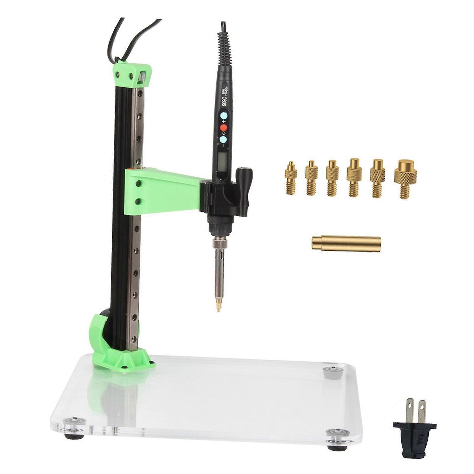 Professional Desktop Heat Insert Nut Press Machine Brass Nut Embedding Tool for 3D Printing Electronics Project Multicolor