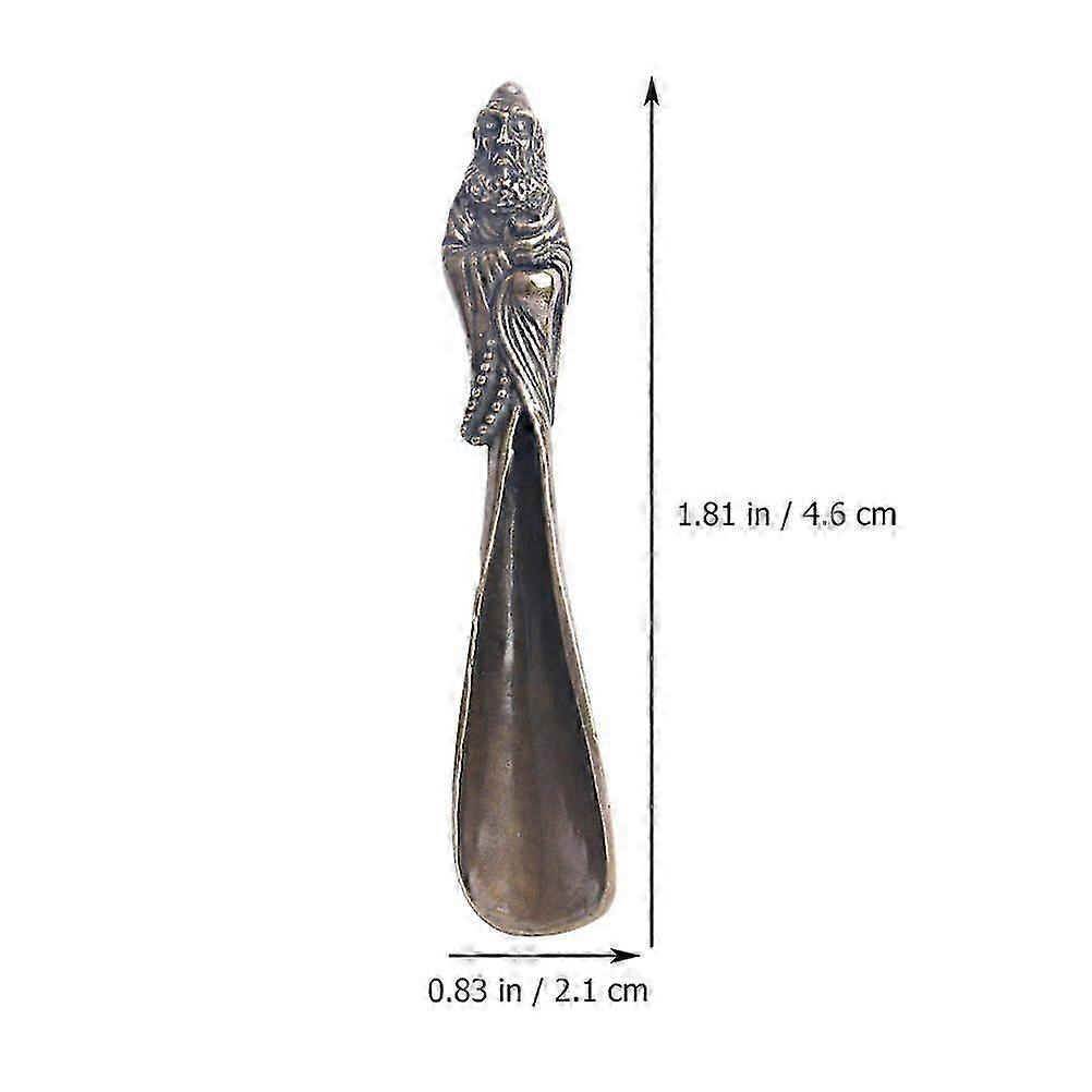 Brass Buddha Design Spoons Multi-functional Tea Spoons Ground Coffee Spoons