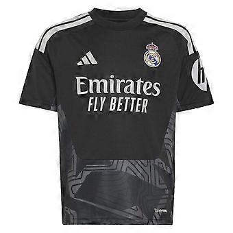 2026-2027 Real Madrid Home Goalkeeper Shirt (Black) - Kids