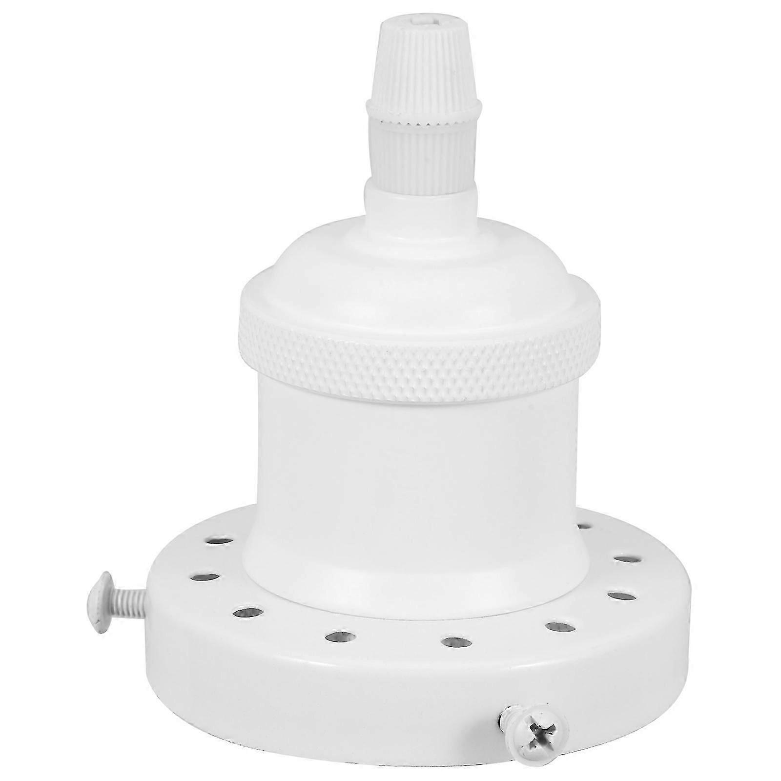 Vintage Hanging Light Socket Lamp Base for Lighting Use Practical White