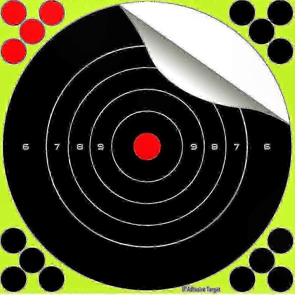 8-Pack Reactive Air Targets for Shooting Practice with Splatter Effect