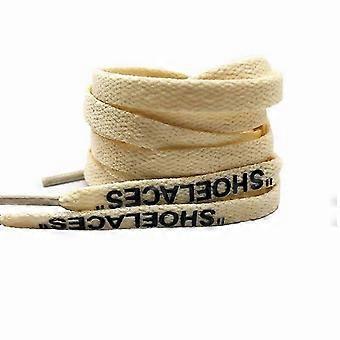 47"/55"/63" SHOELACES Off Printed Shoe Lace Orange Green Purple White Shoe Lace for The Ten White Sh [MI]