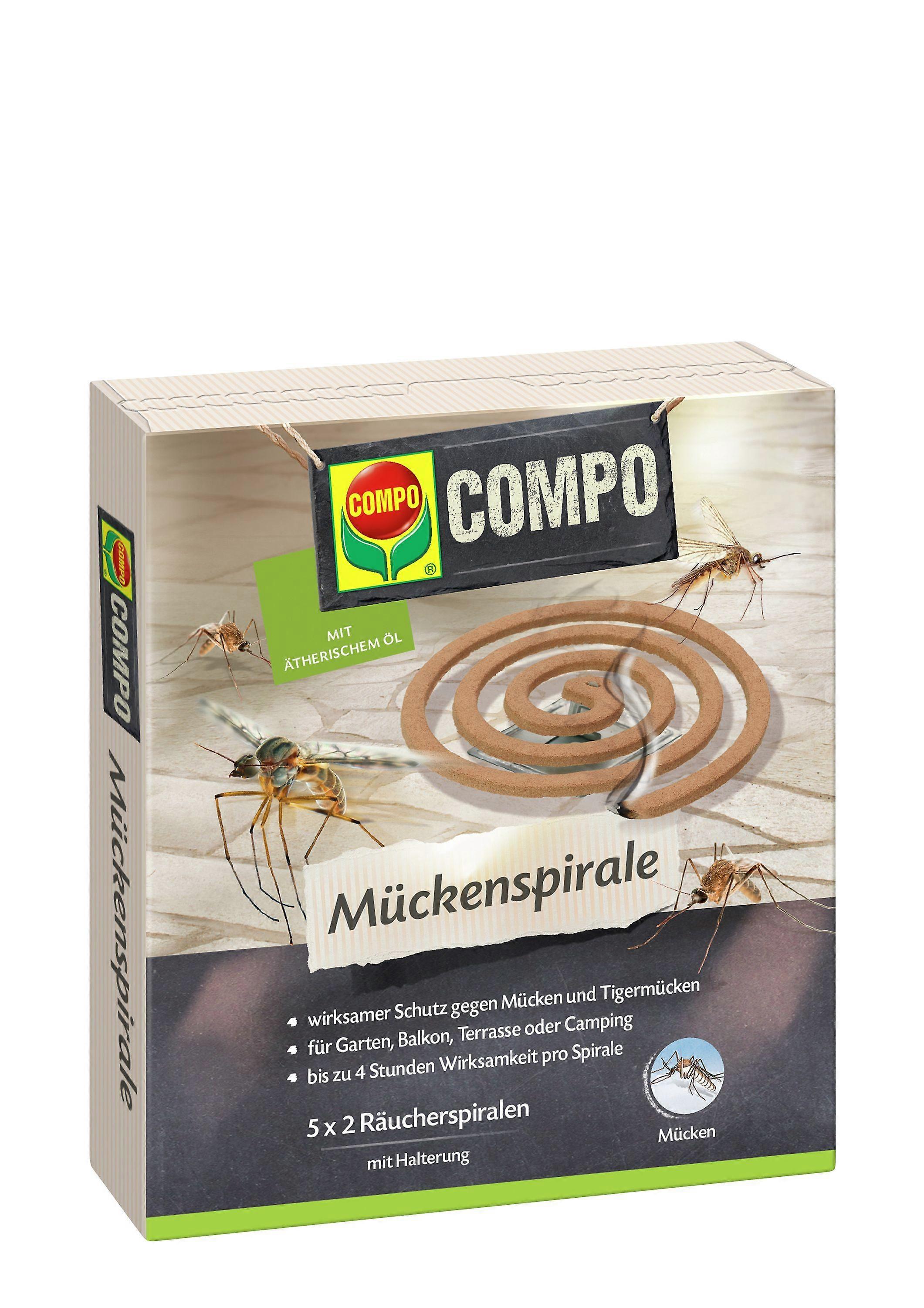 COMPO hyttyspiraali, 10 kpl