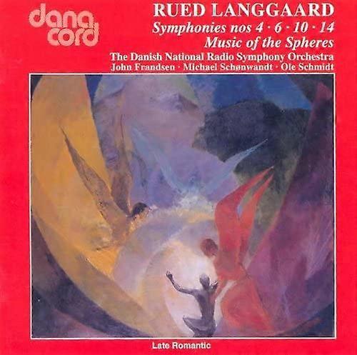 Various - Rued Langgaard: Symphonies 4, 6, 10 [CD]