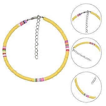 1Pc Bohemian Fußkettchen Polymer Clay Fußkettchen Fuß Kette Knöchel Schmuck für Mädchen