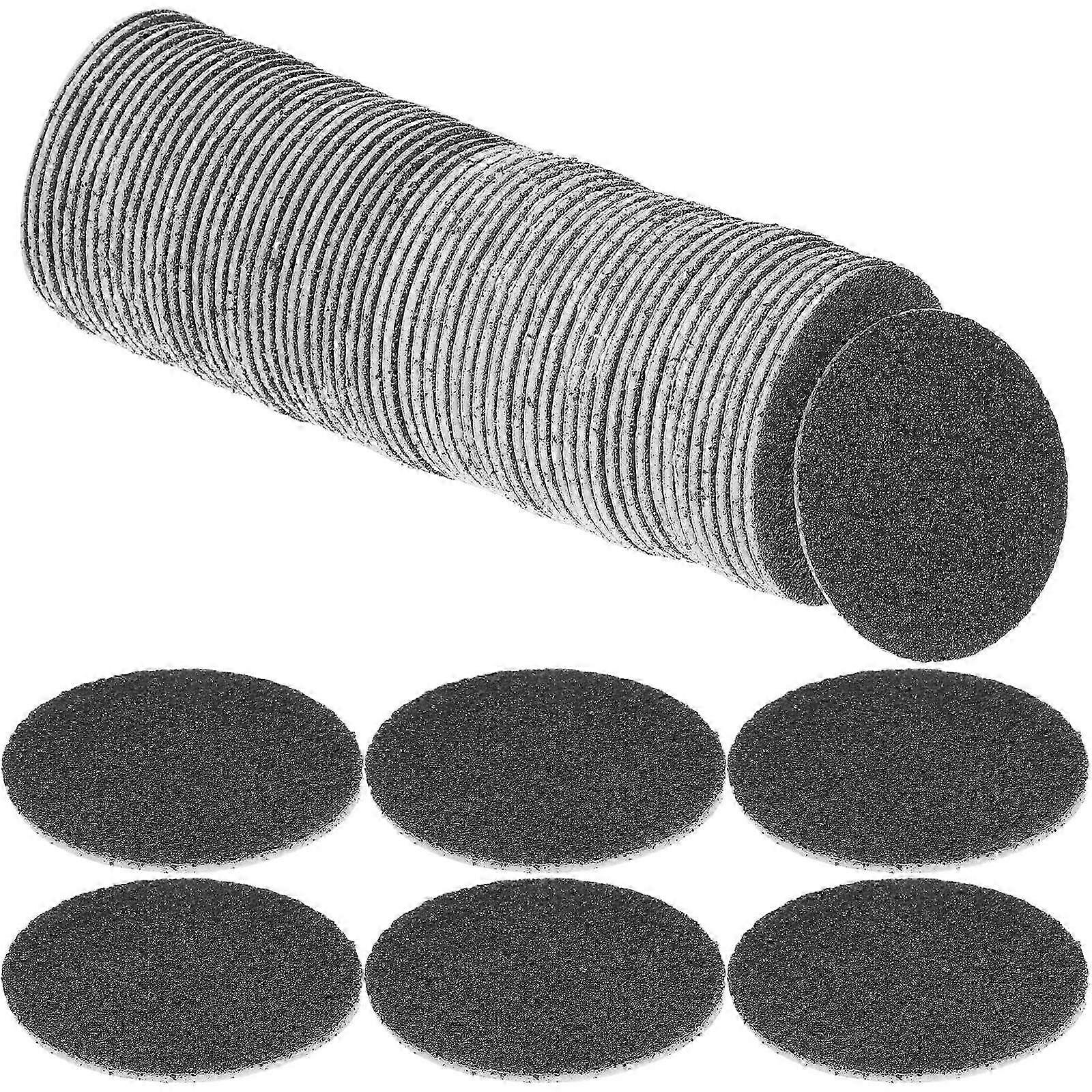 60pcs Replacement Sandpaper Disk Discs compatible with Electronic Foot File Callus Remover Tool(Specification 80)