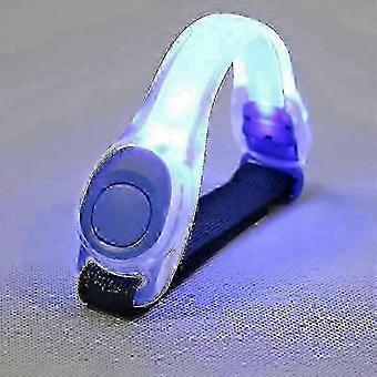 Glow hardlooparmband met LED-verlichting, verstelbaar tot maat 26-27.