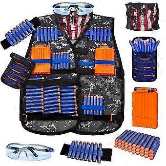 Children's Tactical Vest Kit For Nerf Gun Series For Boys With Accessories