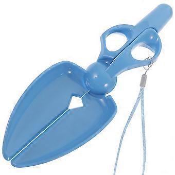 1PC Scissors Shape Pickup Clip Portable Small Pet Poop Pickup Clip Pooper Scooper Pet Dogs Puppy Cat Waste Picker Indoor Outdoor Cleaning Shovel Tools