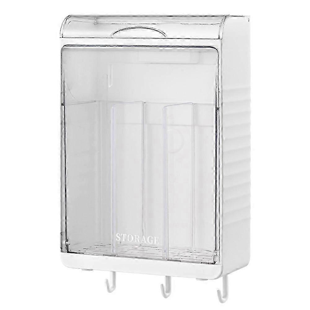 Multifunctional Kitchen Tableware Holder - Large Capacity Draining Tableware Storage Container, Pla
