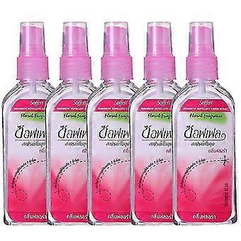 5x 80ml Mosquito Spray Thailand Plant Anti-muggenbeet zwelling Jeuk Muggenspray Vloeibare Spray Voor Lichaam Pest Killer Nieuw